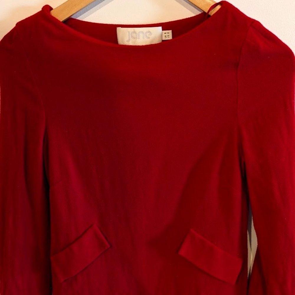 JANE ATELIER Larson wool-crepe top